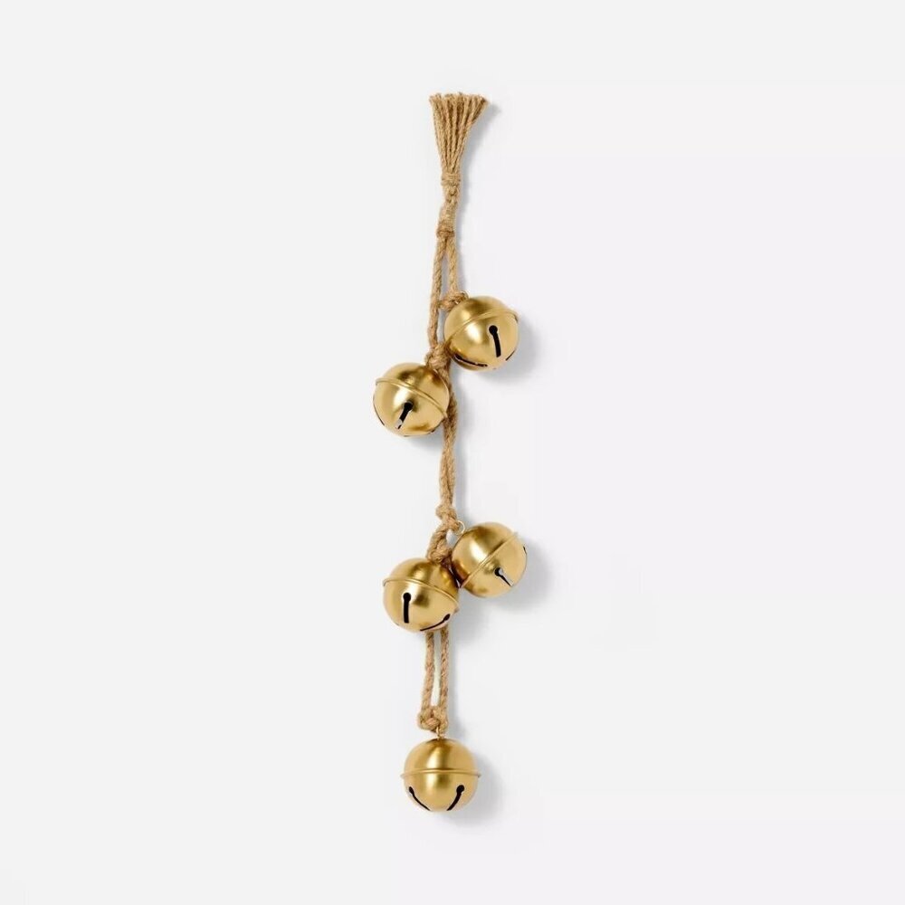Decorative Hanging Bells Gold - Threshold Studio McGee,‎ Christmas 2024
